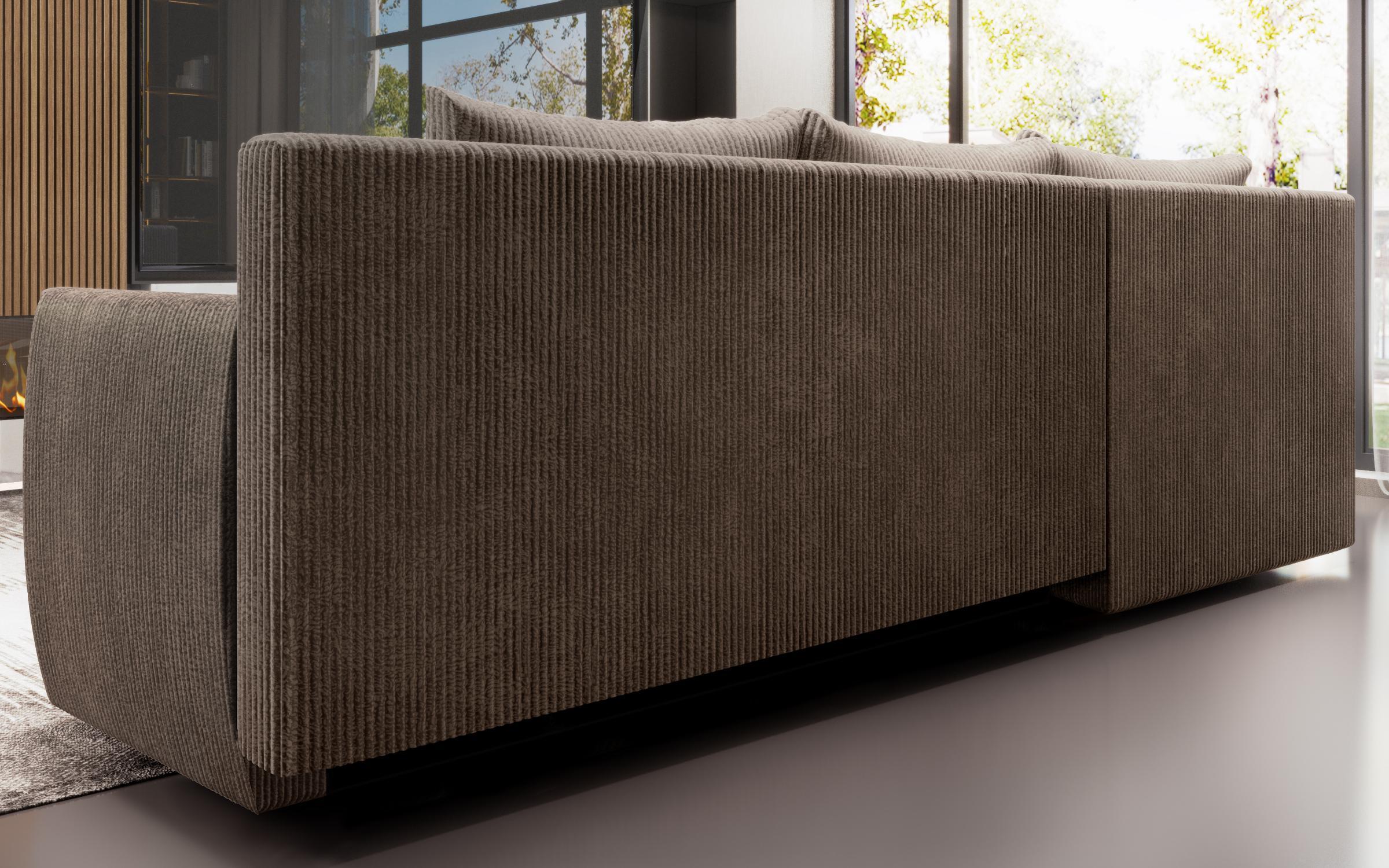 Extendable corner sofa Nord, dark beige  10